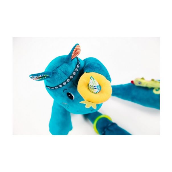 LILLIPUTIENS Plišana igračka sa aktivnostima nosorog Marius - 83055