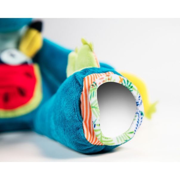 LILLIPUTIENS Plišana igračka sa aktivnostima nosorog Marius - 83055