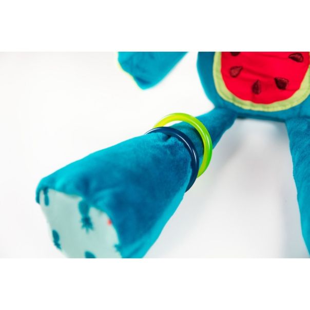 LILLIPUTIENS Plišana igračka sa aktivnostima nosorog Marius - 83055