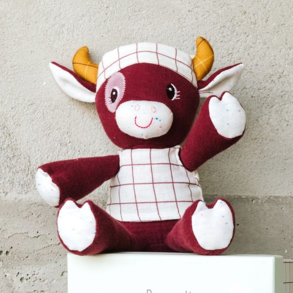 LILLIPUTIENS Plišana igračka kravica Rozalija - 83248-1-1