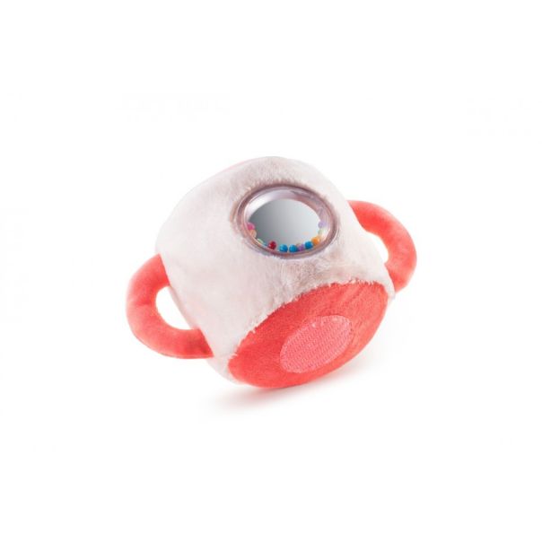 LILLIPUTIENS Plišana  zvečka flamingo Anais - 83205-1-1-1