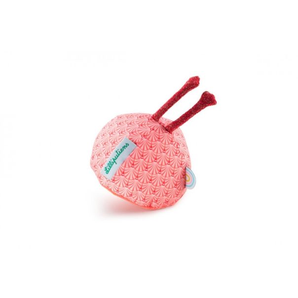 LILLIPUTIENS Plišana  zvečka flamingo Anais - 83205-1-1-1