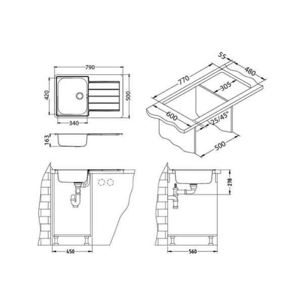 ALVEUS Sudopera Line 80 fi 90 mat - 1066750