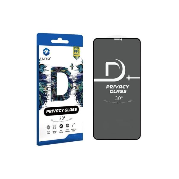 Zaštitno staklo LITO PRIVACY 3D GLASS za iPhone 15 - 1710003
