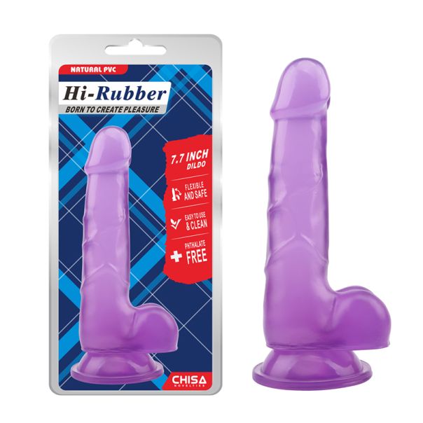 Ljubicasti realisticni dildo 20cm - CN-711754131