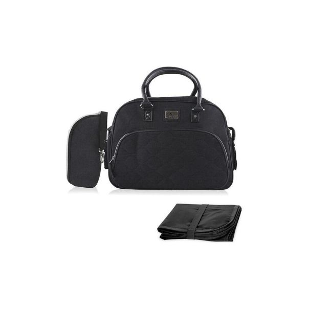 LORELLI Torba za mame Viola, crna - 10040280003