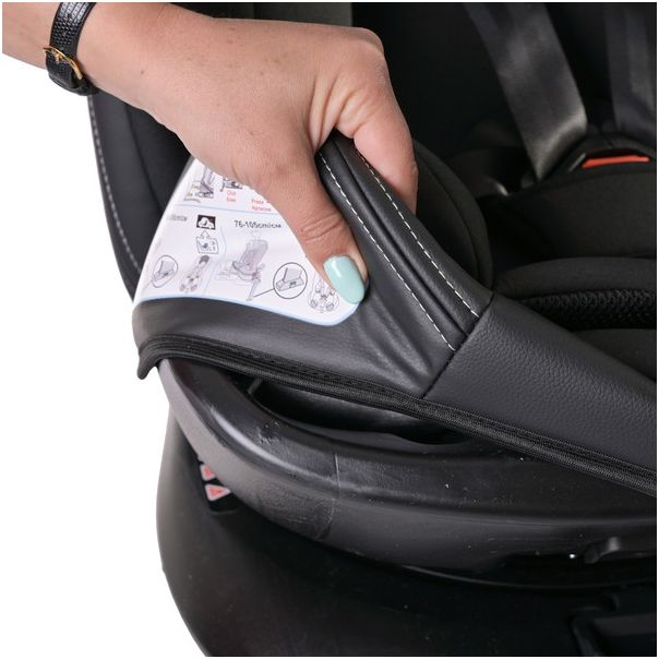 LORELLI Auto sedište Estate I-size Isofix 360 40-150cm sa potpornom nogom, crna - 10071812401