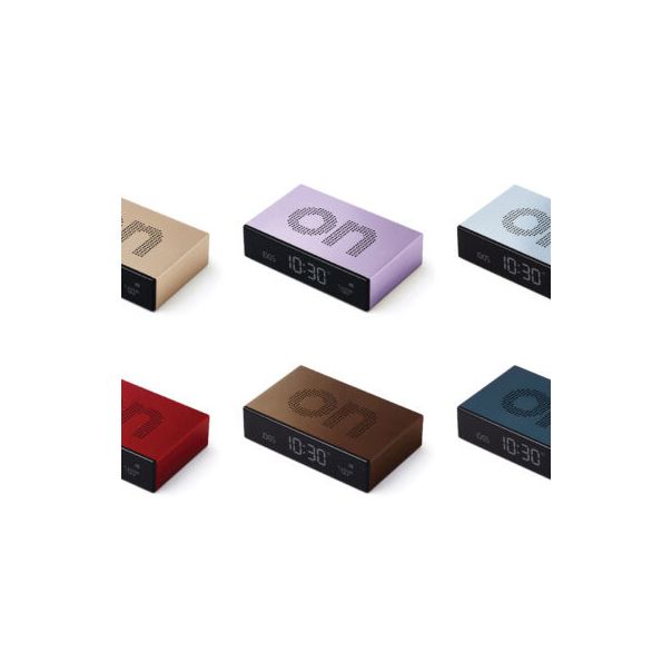 LEXON Reverzibilni sat sa alarmom FLIP PREMIUM, lavanda - LR152LL
