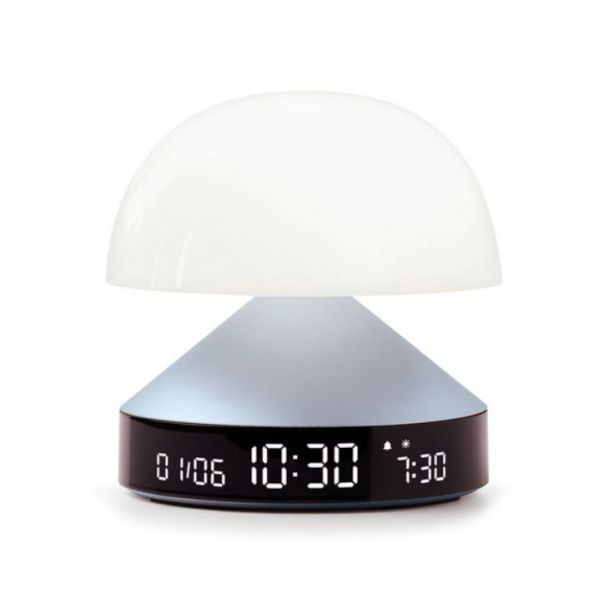 LEXON Stona led lampa sa satom i alarmom MINA SUNRISE, aluminijum siva - LR153AP