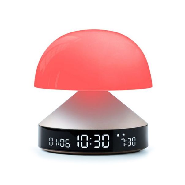 LEXON Stona led lampa sa satom i alarmom MINA SUNRISE, aluminijum siva - LR153AP