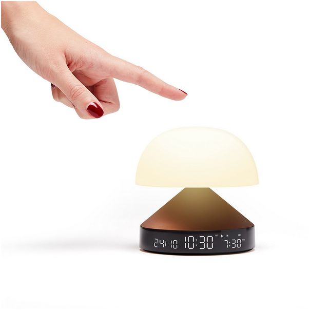 LEXON Stona led lampa sa satom i alarmom MINA SUNRISE, bronzana - LR153BZ