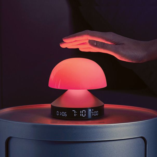 LEXON Stona led lampa sa satom i alarmom MINA SUNRISE, bronzana - LR153BZ