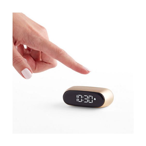 LEXON Mini sat sa alarmom MINUT, zlatna - LR154D