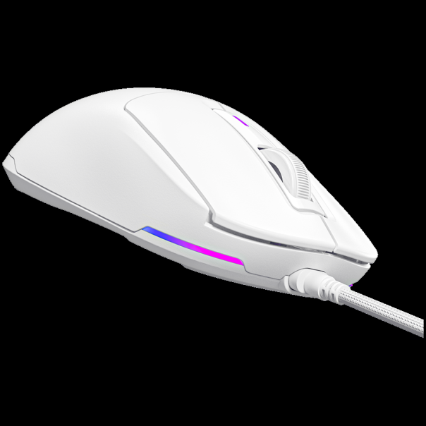 LORGAR MSA10, Ultralight Wired Gaming Mouse Advanced, white - LRG-MSA10-WH