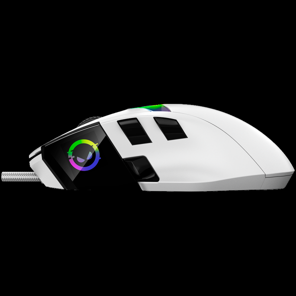 LORGAR MSP80, 8000 Hz Gaming Mouse Pro, White - LRG-MSP80-WH