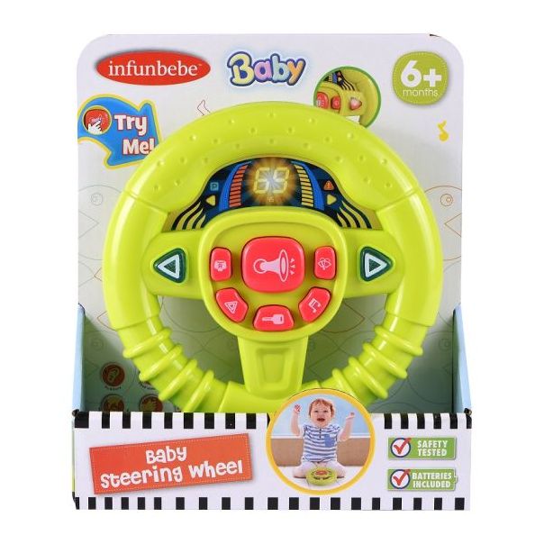 INFUNBEBE Igračke za bebe Volan aktivnosti 6+m - LS001S