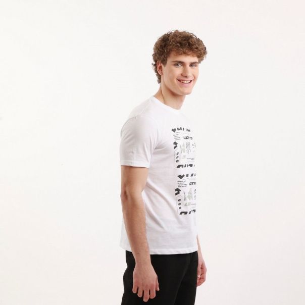 LOTTO Majica kratak rukav dettaglio w t shirt M - LTA251M806-10