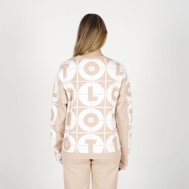 LOTTO Duks logomania p crewneck W - LTA261F603-92