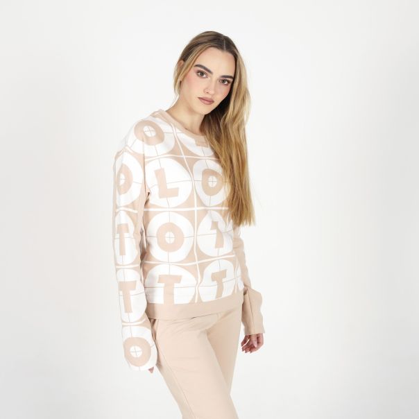 LOTTO Duks logomania p crewneck W - LTA261F603-92