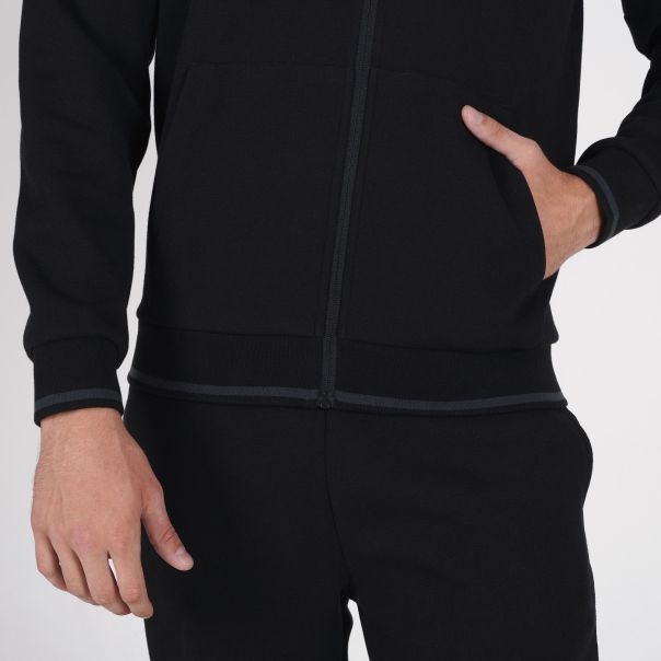 LOTTO Duks sa kapuljacom trama full zip hoody M - LTA263M608-01