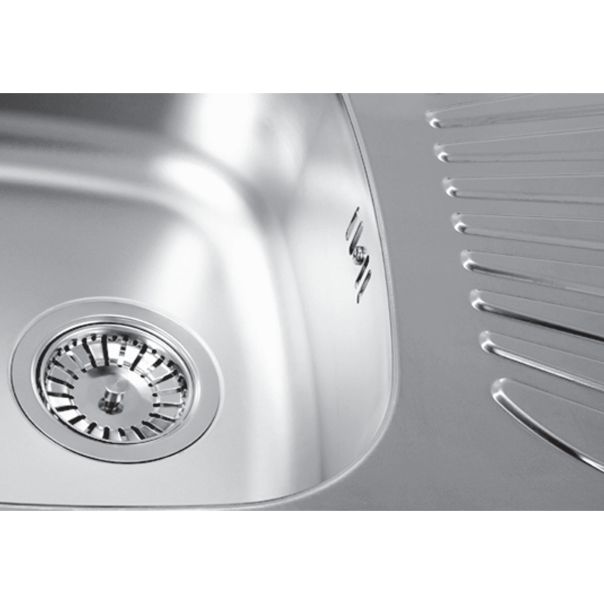 METALAC INKO  Sudopera inox jednodelna Luna flex-univerzalna fi 90 - 123780
