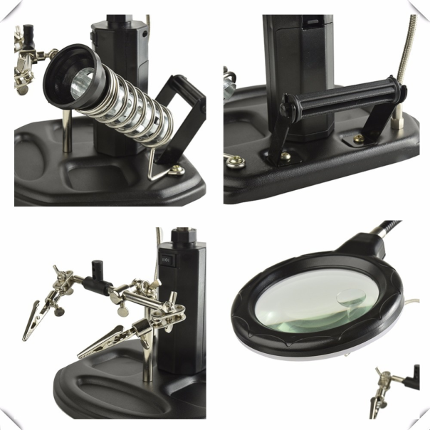 Lupa sa postoljem servisna sa LED svetlom - 201054