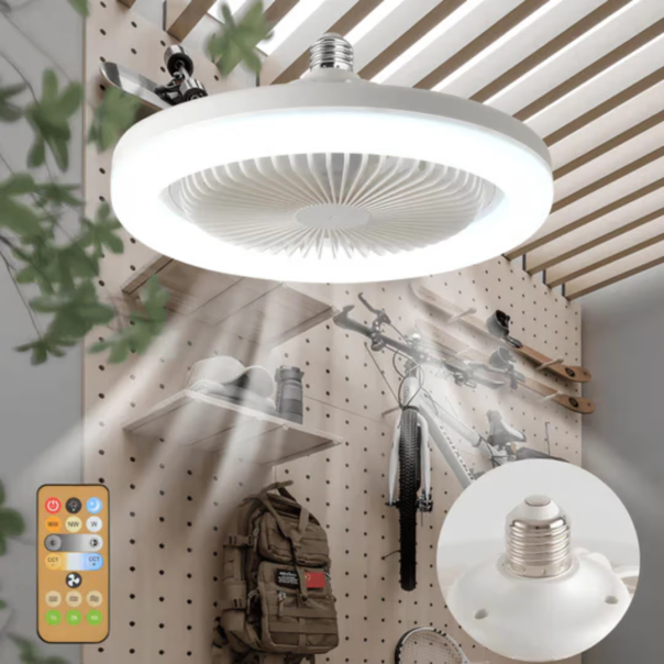 LED Luster / Ventilator 2 u 1 - EP3106201