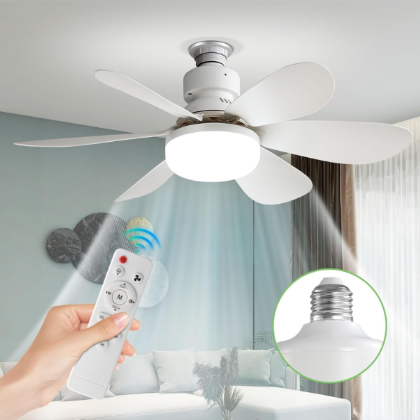 LED Luster / Ventilator sa daljinskim upravljacem, 40W - EP3106198