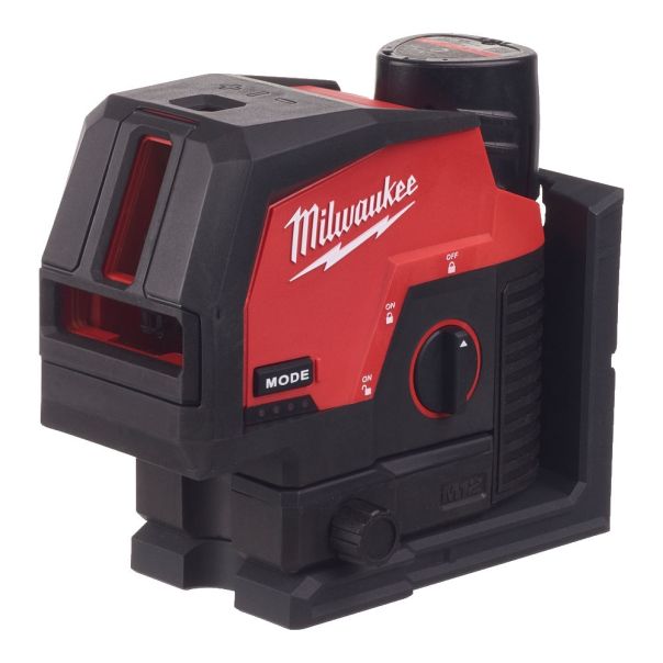 MILWAUKEE Aku. zeleni 3D laser 30m 12V - M12CLLP-301C - 4933478100