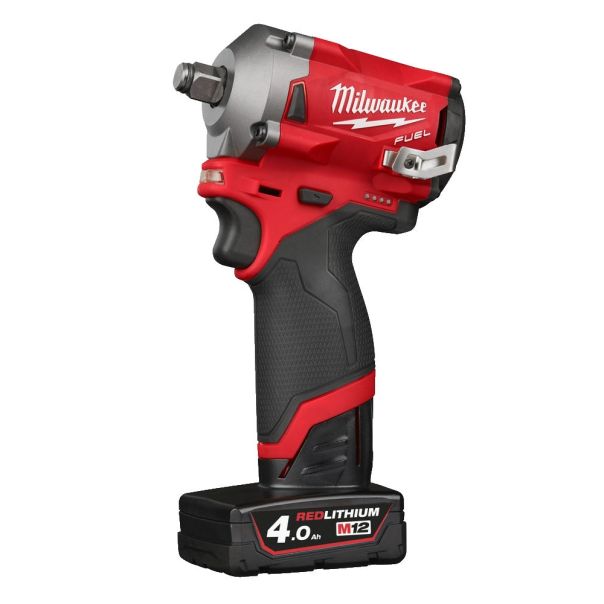 MILWAUKEE Aku. udarni odvijač  1/2” 12V 2x4Ah - M12FIWF12-422X - 4933464616