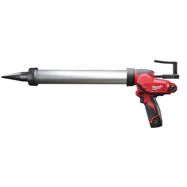 MILWAUKEE Aku. pištolj za ‘kobasice’ 12V 2Ah - M12PCG/600A-201B - 4933441670