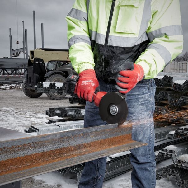 MILWAUKEE Aku. brusilica 125mm 18V 2x5,5Ah ‘HIGH PERFORMANCE’ - M18FHSAG125XPDB-552X - 4933471080