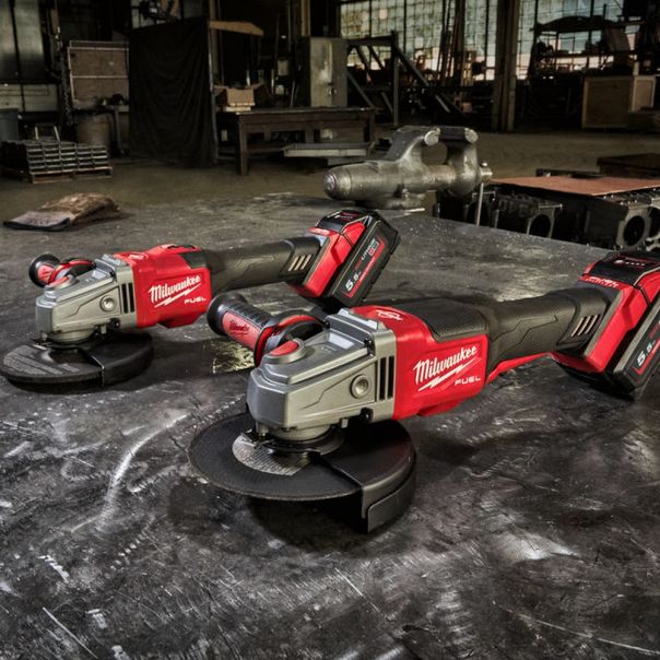 MILWAUKEE Aku. brusilica 125mm 18V 2x5,5Ah ‘HIGH PERFORMANCE’ - M18FHSAG125XPDB-552X - 4933471080