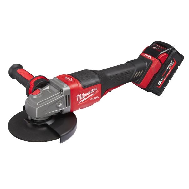 MILWAUKEE Aku. brusilica 125mm 18V 2x5,5Ah ‘HIGH PERFORMANCE’ - M18FHSAG125XPDB-552X - 4933471080