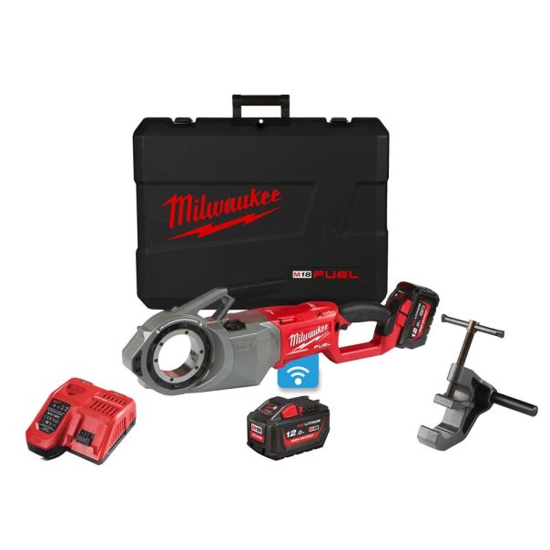 MILWAUKEE Aku. nareznica za cevi 18V 12Ah - M18FPT2-121C - 4933478597
