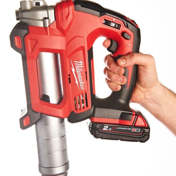 MILWAUKEE Akumulatorska mazalica dekalamit 18V 2Ah - M18GG-201C - 4933440490