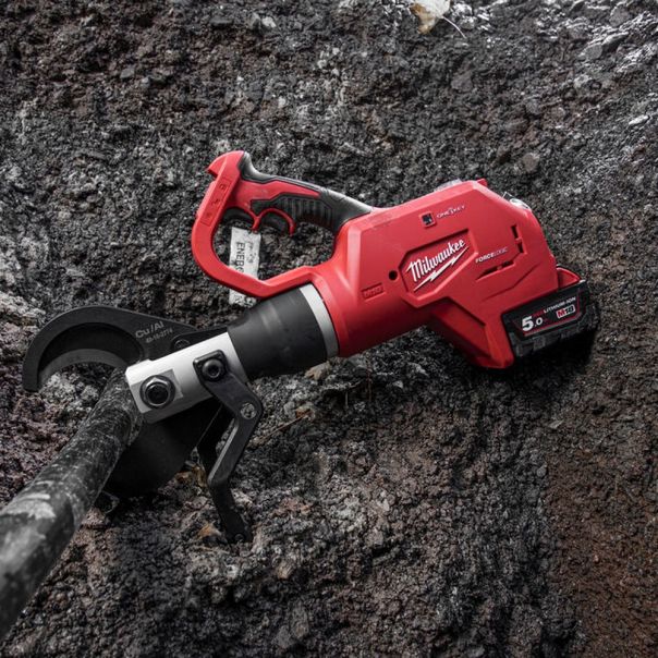 MILWAUKEE Aku. hidraulični sekač za kablove 18V 2x5Ah - M18HCC75R-502C - 4933459271