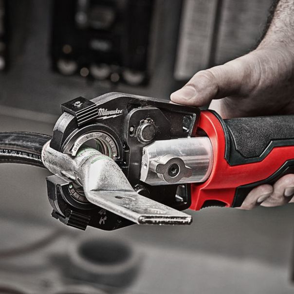 MILWAUKEE Aku. hidraulična presa za kablove 18V 2Ah - M18HCCT-201C - 4933451194