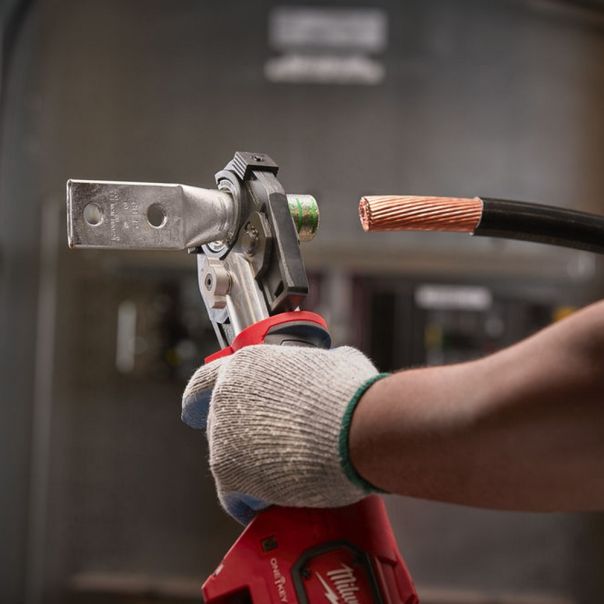 MILWAUKEE Aku. hidraulična presa za kablove 18V 2Ah - M18HCCT-201C - 4933451194