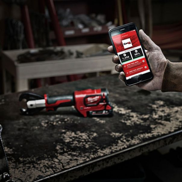 MILWAUKEE Aku. hidraulična presa za kablove 18V 2Ah - M18HCCT-201C - 4933451194