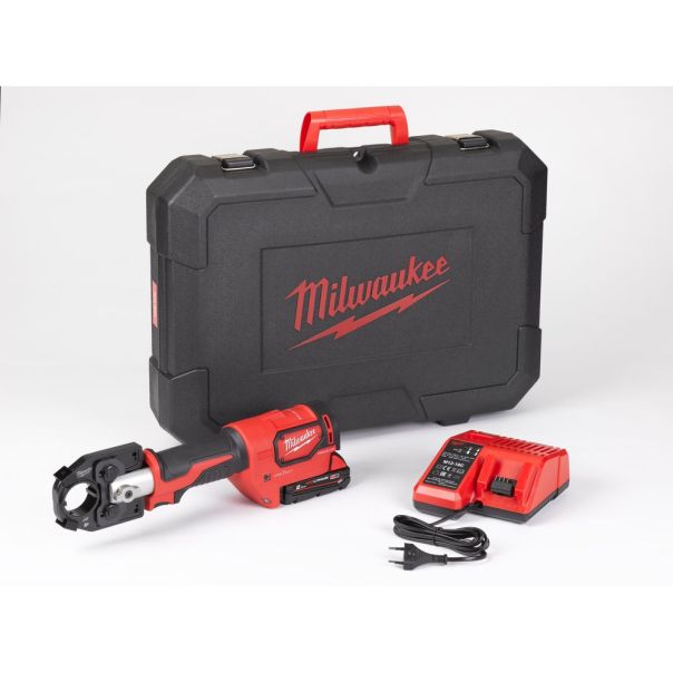 MILWAUKEE Aku. hidraulična presa za kablove 18V 2Ah - M18HCCT-201C - 4933451194