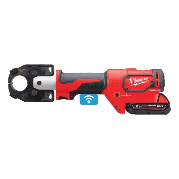 MILWAUKEE Aku. hidraulična presa za kablove 18V 2Ah - M18HCCT-201C - 4933451194