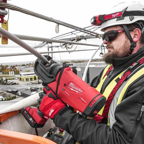 MILWAUKEE Aku. hidraulična presa za kablove 18V 1x5Ah + 1x2Ah - M18HCCT109/42-522C - 4933459273