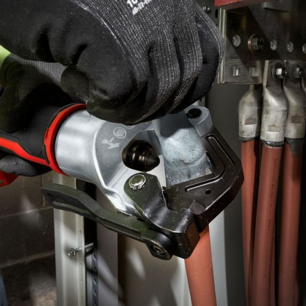 MILWAUKEE Aku. hidraulična presa za konektore 18V 2x2Ah - M18HDCT-202C - 4933471950