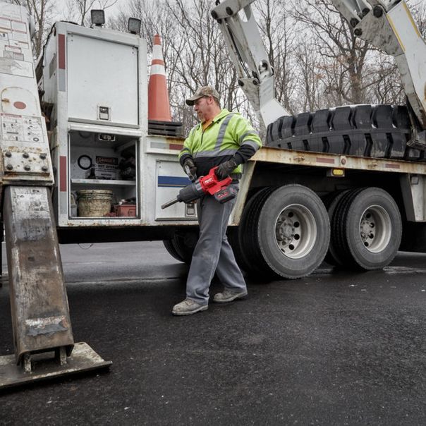 MILWAUKEE Aku. udarni pištolj 1” sa 150mm produžetkom 18V 12Ah - M18ONEFHIWF1D-121C - 4933471756