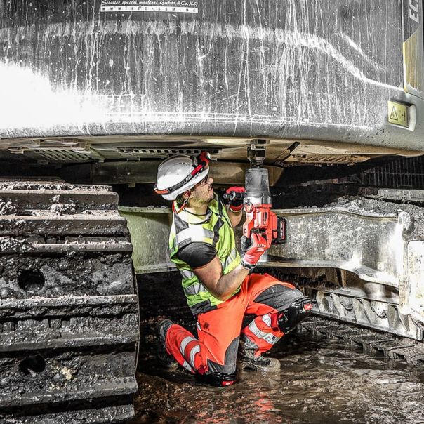 MILWAUKEE Aku. udarni pištolj 1” sa “D“ drškom 18V 12Ah - M18ONEFHIWF1DS-121C - 4933472072