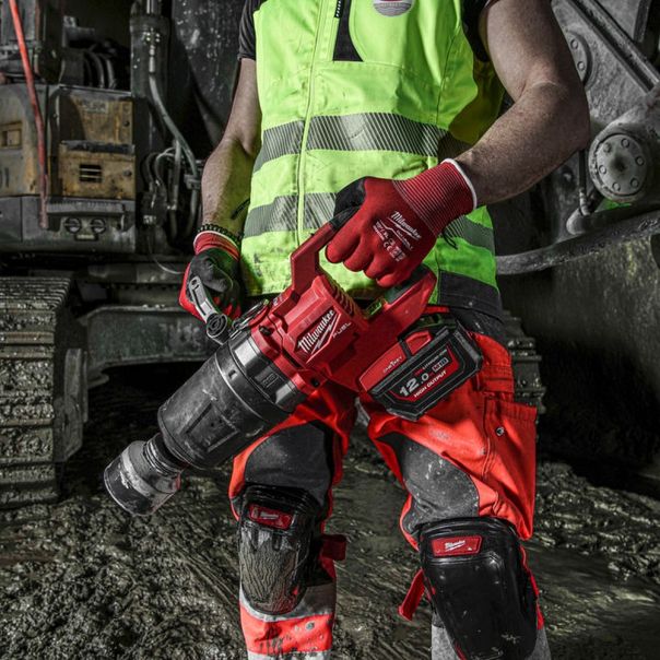 MILWAUKEE Aku. udarni pištolj 1” sa “D“ drškom 18V 12Ah - M18ONEFHIWF1DS-121C - 4933472072