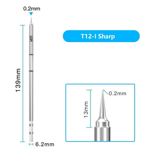 MAANT T12 Vrh za lemilicu Tip I (straight) - 209965-1