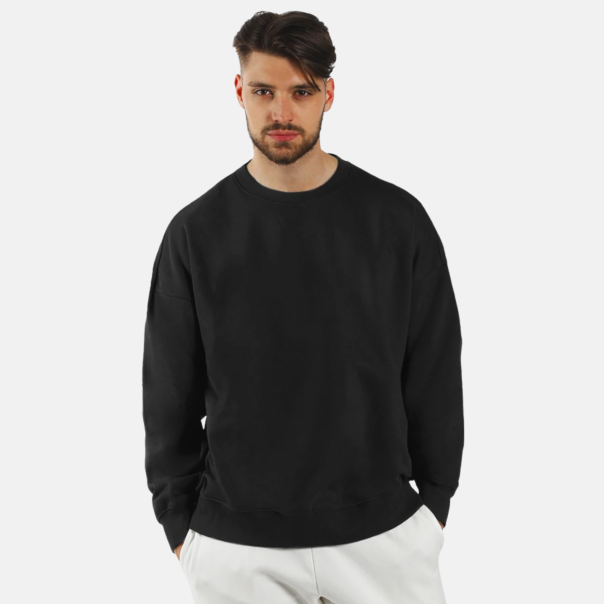 Mafimi Muški duks oversize Crni Organic - EP3235070