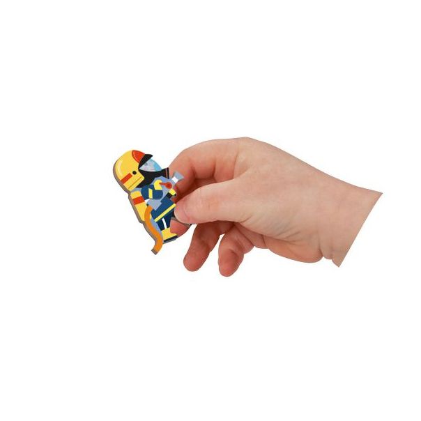 JANOD Kutija sa magnetima Magnetibook vatrogasci - J02583